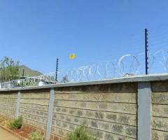 50 by 100 Electric Fence Installation