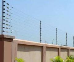 50 by 100 Electric Fence Installation